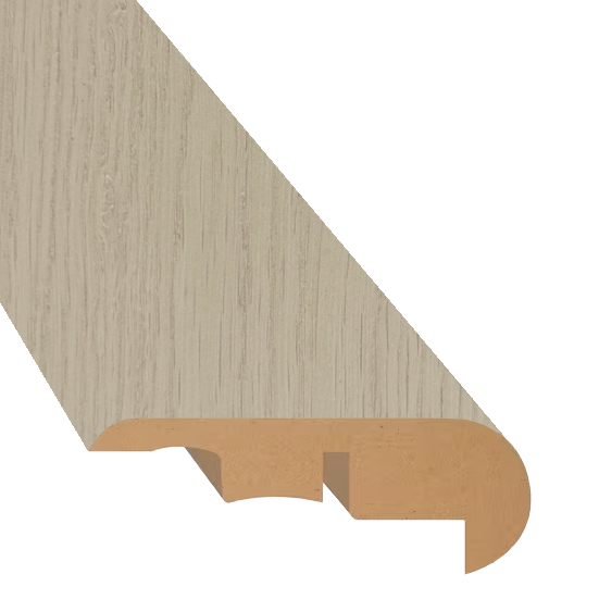 In House | WR Laminate Collection 6mm | Stair Nose  | Creamy White |